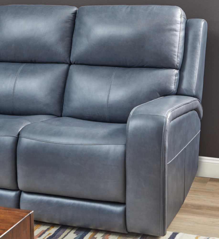 Oasis Power Reclining Sofa with Power Headrests, Lumbar, Heat & Massage - Leather 734-40
